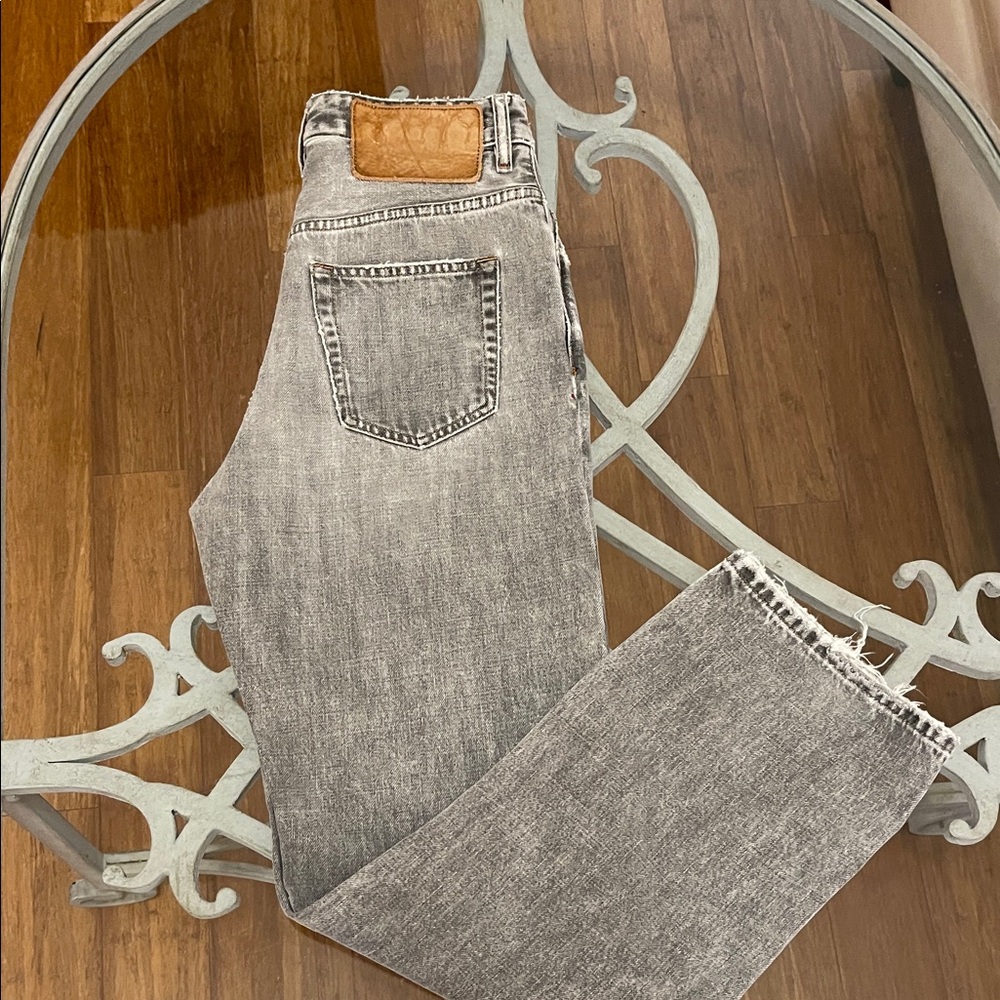 DIESEL INDUSTRY Gray Denim Jeans